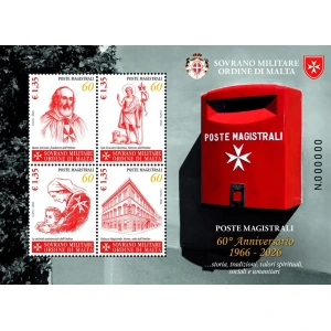 2026 60° delle Poste Magistrali 1 BF S.M.O.M. SMOM