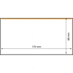 Buste protettive BASIC 170 da 170x86 mm 50 pz. Leuchtturm 1
