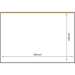 Buste protettive BASIC 190 da 190x130 mm 50 pz. Leuchtturm 1
