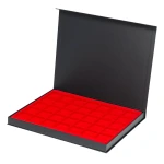 Cassetta BASIC con chiusura magnetica per configurazione individuale vuota Lindner 4