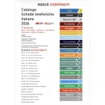 Catalogo Schede telefoniche e Gettoni Area italiana Unificato 2