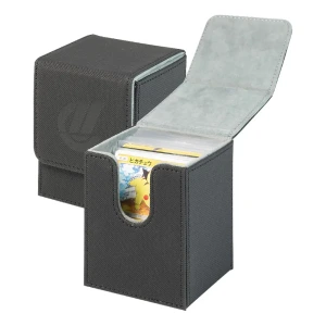 DECK BOX robusto con rivestimento in tessuto Nero Lindner 1