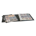 Fogli trasparenti a 9 tasche da 67x91 mm per carte collezionabili 25 pz. Lindner 2