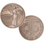 ITALIA SAN MARINO VATICANO 2026 Trittico da 0 75 Euro in rame CANTICO DELLE CREATURE FDC in cofanetto 6