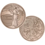 ITALIA SAN MARINO VATICANO 2026 Trittico da 0 75 Euro in rame CANTICO DELLE CREATURE FDC in cofanetto 7
