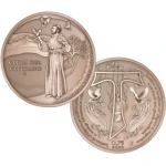 ITALIA SAN MARINO VATICANO 2026 Trittico da 0 75 Euro in rame CANTICO DELLE CREATURE FDC in cofanetto 8