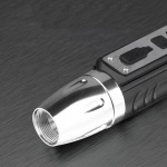 Lampada UV ricaricabile a onde lunghe con torcia a luce LED bianca e calda Lindner 3