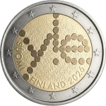 2026 2 Euro 100° di Yleisradio Finlandia