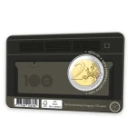 2026 2 Euro 100° di Yleisradio coppia di coin card differenti Finlandia 3