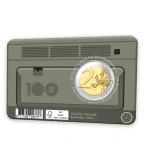 2026 2 Euro 100° di Yleisradio coppia di coin card differenti Finlandia 6