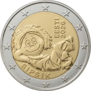 2026 2 Euro Sipsik Estonia