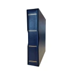 Cartella a 4 anelli MAXI con custodia Blu Abafil 1