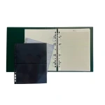 Cartella a 4 anelli MAXI con custodia Verde Abafil 2