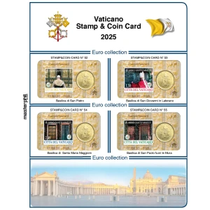 Inserto STAMPeCOIN CARD VATICANO 2025 Master Phil