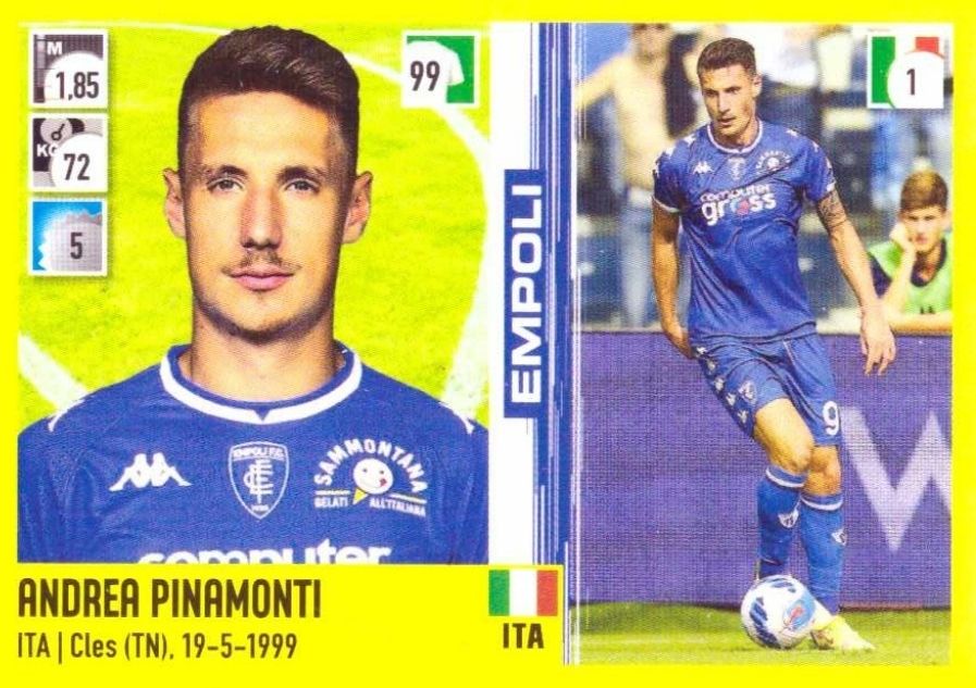 105 andrea pinamonti 21 22 Panini A R 105 andrea pinamonti 21 22 Panini A R