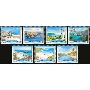 2026 Serie turistica dedicata alle isole minori 7 v. Italia