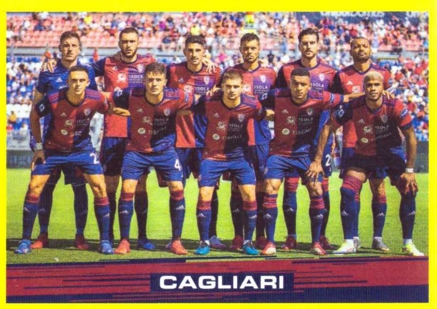 64 cagliari casteddu 21 22 Panini A R 64 cagliari casteddu 21 22 Panini A R