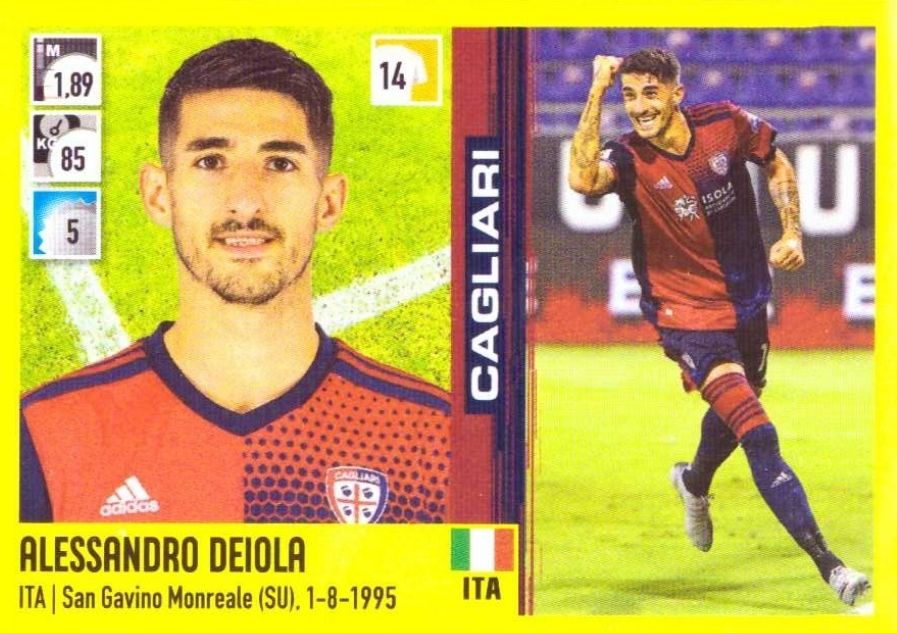 73 alessandro deiola 21 22 Panini A R 73 alessandro deiola 21 22 Panini A R