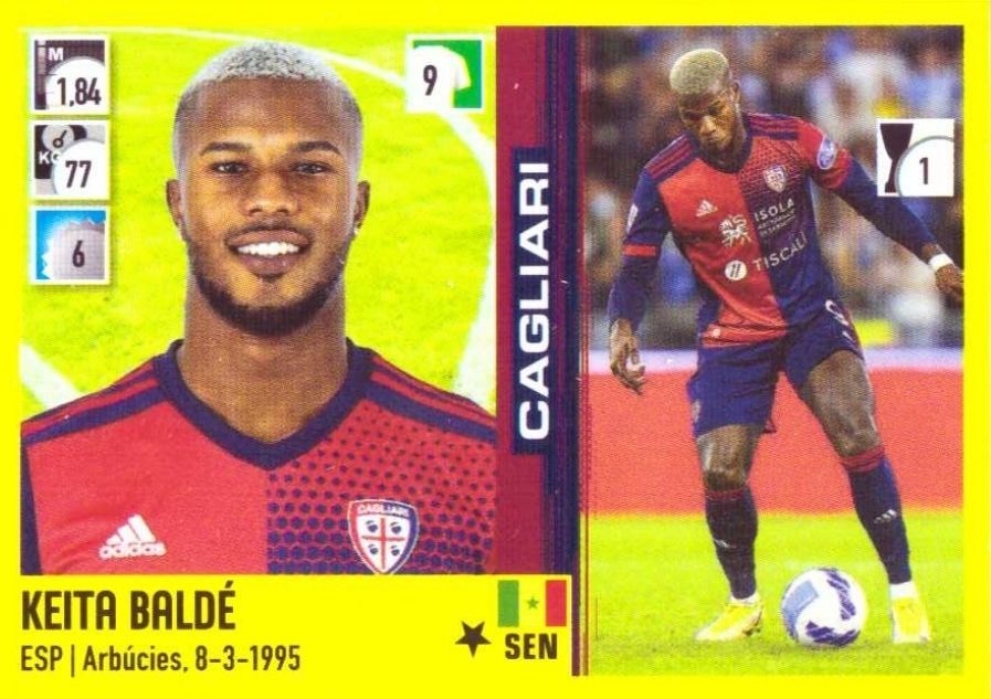 81 keita balde 21 22 Panini A R 81 keita balde 21 22 Panini A R