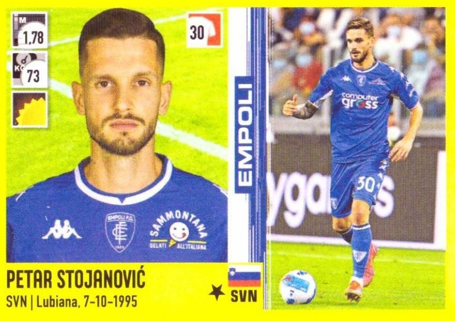 89 petar stojanovic 21 22 Panini A R 89 petar stojanovic 21 22 Panini A R
