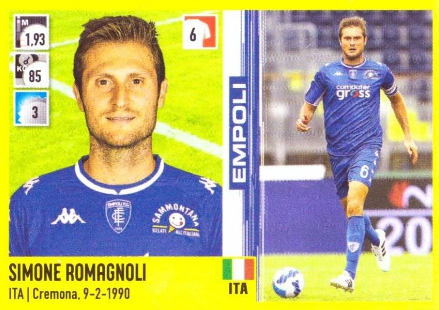 91 simone romagnoli 21 22 Panini A R 91 simone romagnoli 21 22 Panini A R