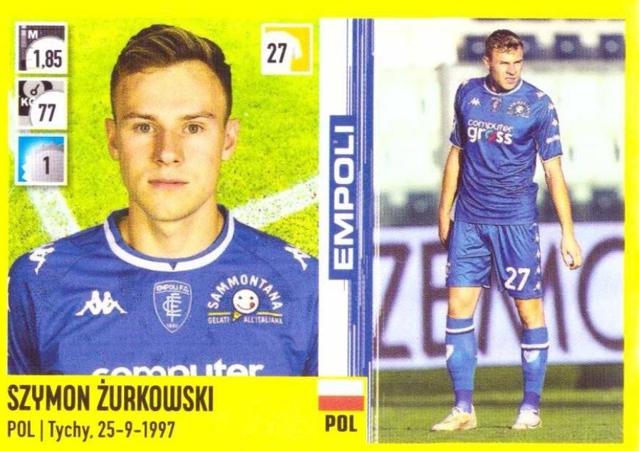 95 szymon zurkowski 21 22 Panini A R 95 szymon zurkowski 21 22 Panini A R