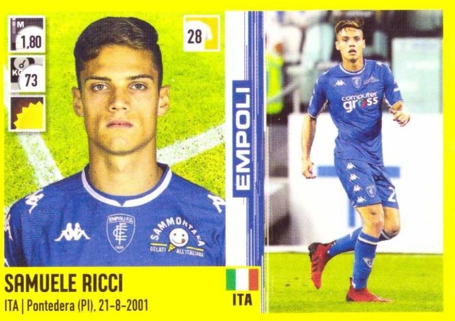 96 samuele ricci 21 22 Panini A R 96 samuele ricci 21 22 Panini A R