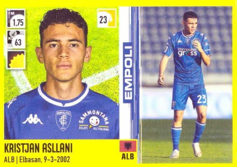 97 kristjan asllani 21 22 Panini A R 97 kristjan asllani 21 22 Panini A R