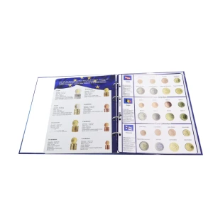 Album EUROCOLLECTION con inserti per serie Euro dei primi 12 Stati Master Phil 1