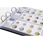 Album EUROCOLLECTION con inserti per serie Euro dei primi 12 Stati Master Phil 2