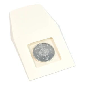 Bustine per monete in CARTA BIANCA CON FINESTRA QUADRATA SENZA ACIDI da 70x70 mm 100 pz. Lindner 1