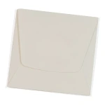 Bustine per monete in CARTA BIANCA CON FINESTRA QUADRATA SENZA ACIDI da 70x70 mm 100 pz. Lindner 3