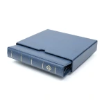 Cartella a 4 anelli OPTIMA F con custodia Blu Leuchtturm 3