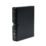 Cartella a 4 anelli OPTIMA F con custodia Nera Leuchtturm 1