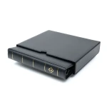 Cartella a 4 anelli OPTIMA F con custodia Nera Leuchtturm 3