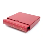 Cartella a 4 anelli OPTIMA F con custodia Rossa Leuchtturm 3