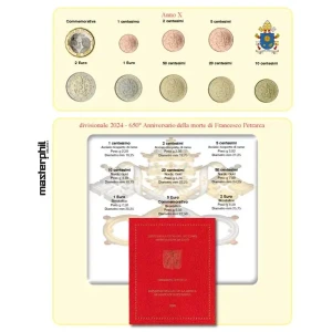 Inserto monete Vaticano 2024 per serie speciale da 9 monete Master Phil 1