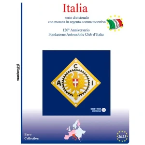 Inserto per divisionale Italia con 5 Euro argento 2025 Master Phil