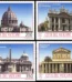 1993 Tesori d arte della Citta del Vaticano dent. 11¾ x 11½ 4 v. da libretto Vaticano