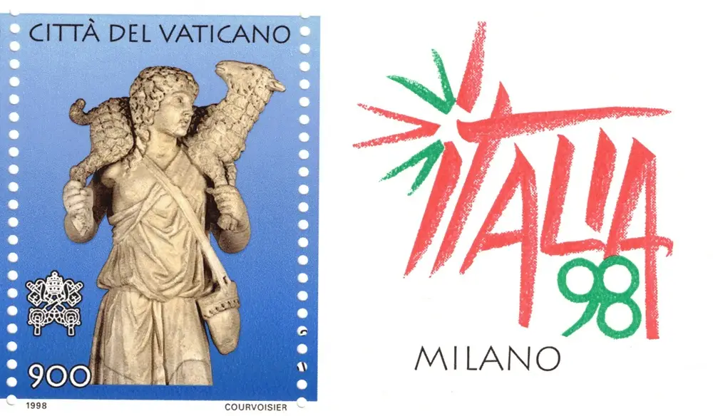 1998 Esposizione Italia 98 Giornata dell Arte 1 v. da libretto con bandella Italia 98 Vaticano 1998 Esposizione Italia 98 Giornata dell Arte 1 v. da libretto con bandella Italia 98 Vaticano