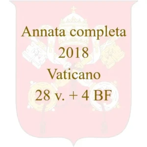 2018 Annata completa 28 v. 4 BF Vaticano