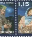 2021 Natale 2 v. in coppia orizzontale da libretto Vaticano 1