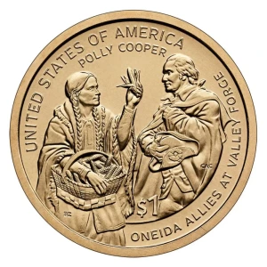 2026 1 Dollaro Nativi Polly Cooper USA