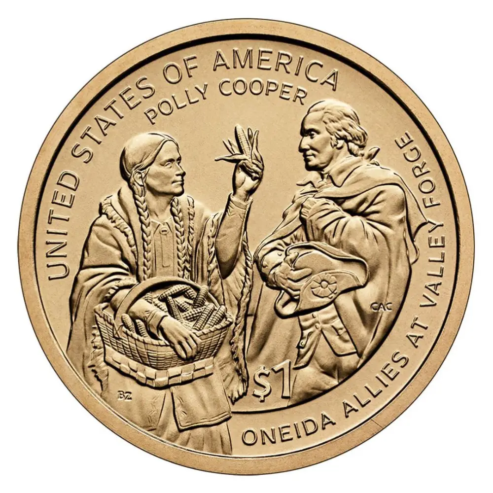 2026 1 Dollaro Nativi Polly Cooper USA 2026 1 Dollaro Nativi Polly Cooper USA