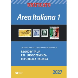 Catalogo AREA ITALIANA 1 ITALIA da REGNO a REPUBBLICA 2027 Unificato