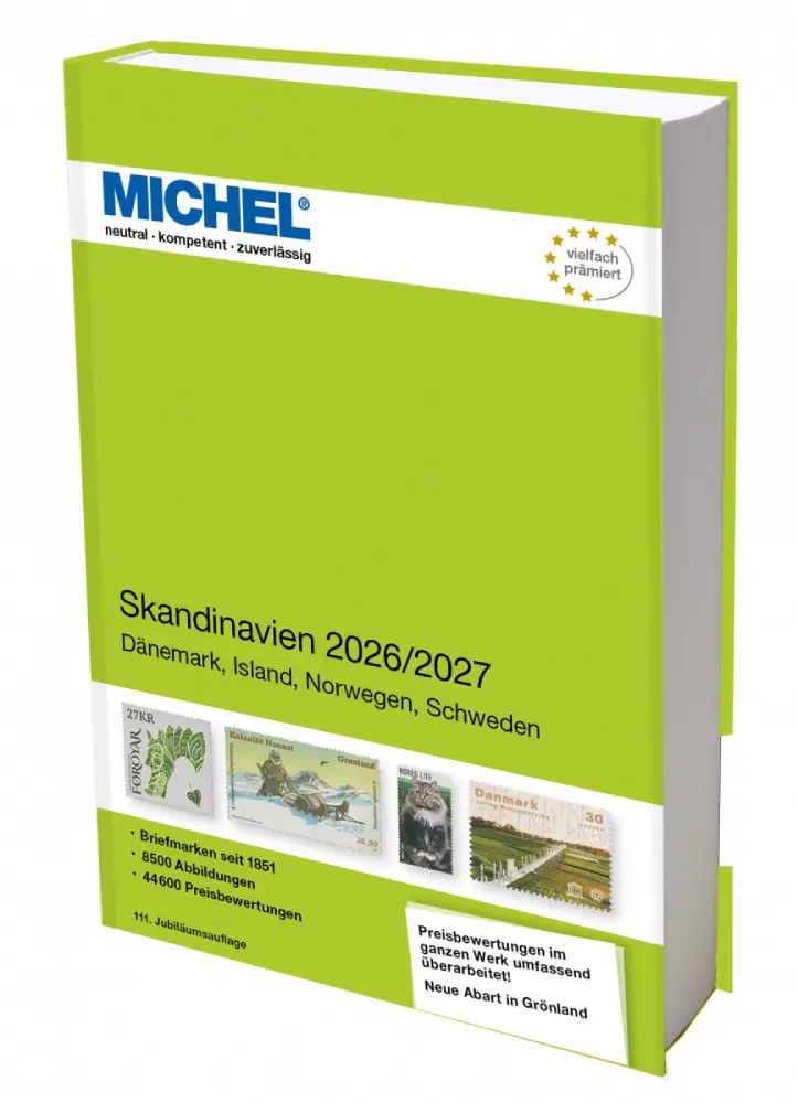 Catalogo Europa SCANDINAVIA 2026 2027 E 10 Michel 1 Catalogo Europa SCANDINAVIA 2026 2027 E 10 Michel 1