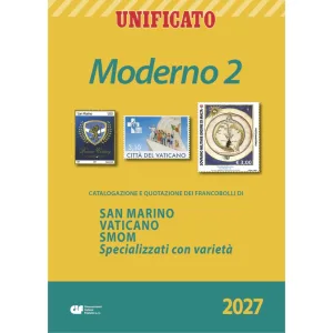 Catalogo MODERNO 2 SAN MARINO VATICANO e SOVRANO MILITARE ORDINE DI MALTA 2027 Unificato 1