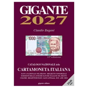 Catalogo Nazionale della cartamoneta italiana 2027 Gigante