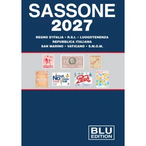 Catalogo per francobolli Blu Edition 2027 Sassone