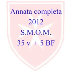 2012 Annata completa 35 v. 5 BF S.M.O.M. SMOM